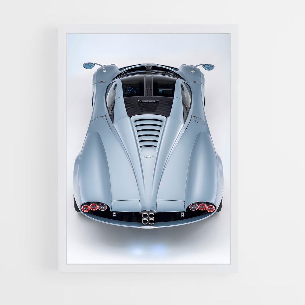 Poster Huayra Supercar – affiche Pagani (vue 3)